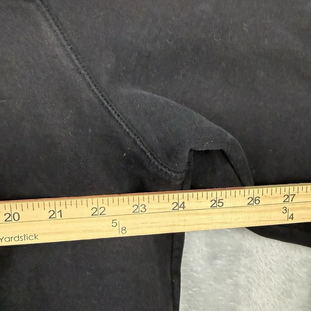 Y2K Old Navy Sherpa Lined Toggle Hoodie Jacket Men’s XXL Black